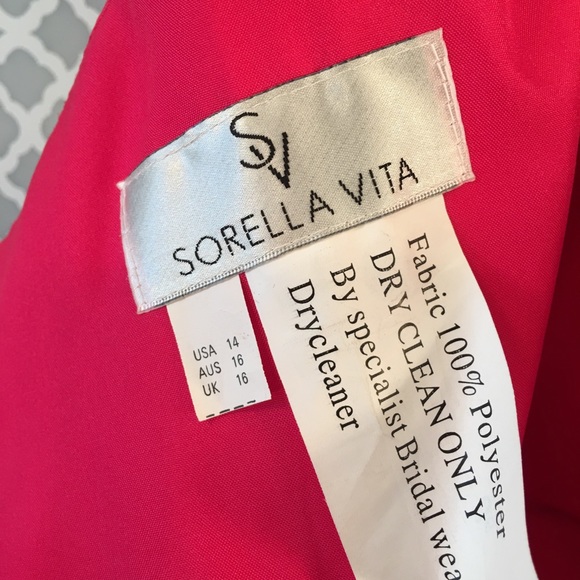 Sorella Vita 🌺 Pink Formal Dress 14 - Picture 7 of 8